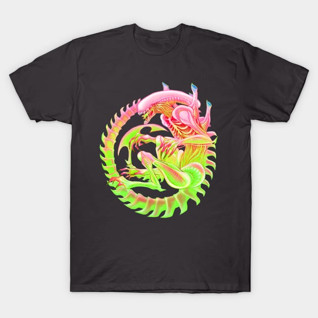 Xenomorph - Alt Color T-Shirt by Bethaliceart